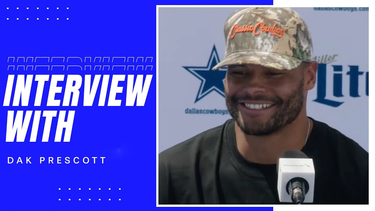 Dak Prescott: Excited Where We Are | Dallas Cowboys 2025