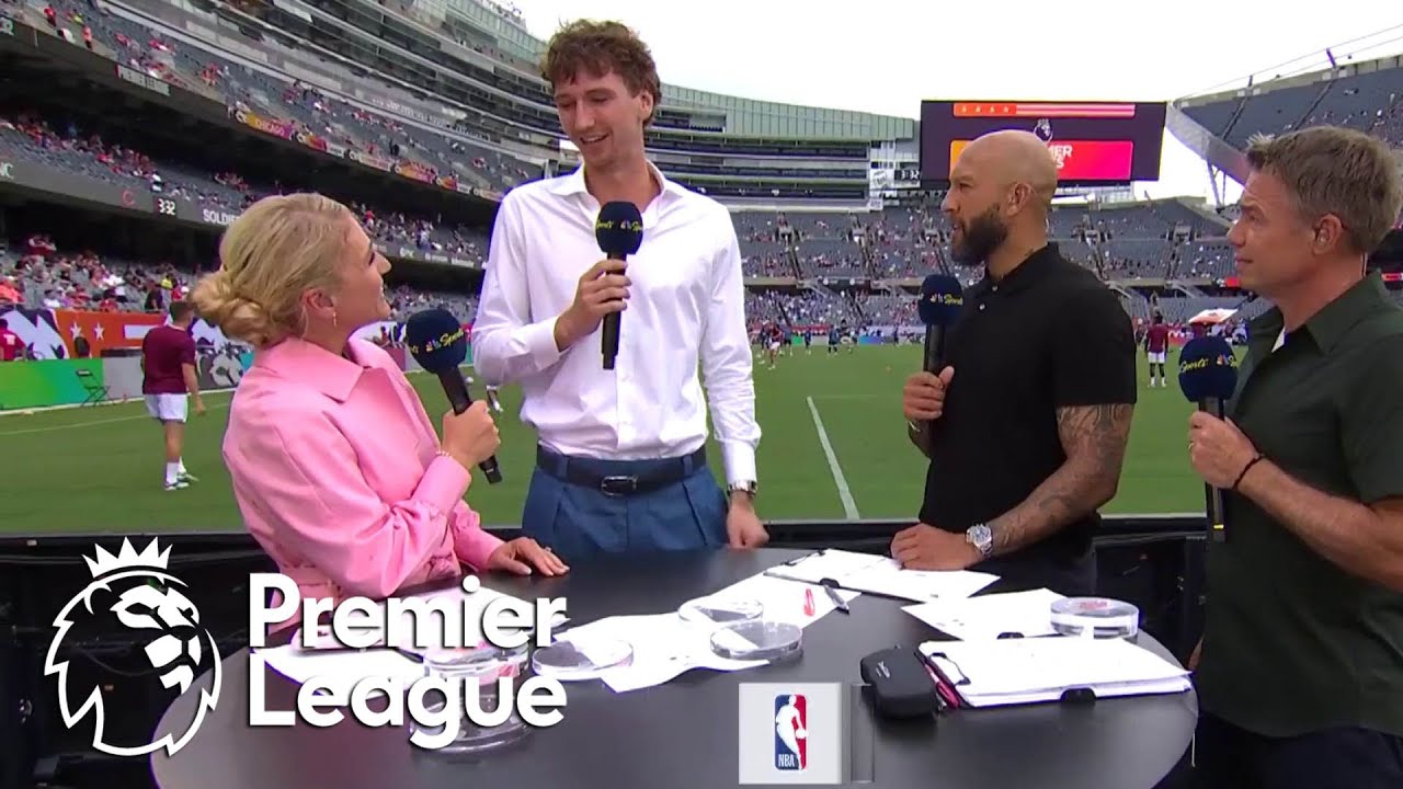 Matas Buzelis feels 'no pressure' playing for the Bulls | Premier League Summer Series | NBC Sports