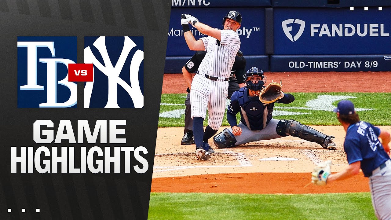 Rays vs. Yankees Game Highlights (7/31/25) | MLB Highlights