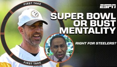 Super Bowl REALISTIC for the new-look Steelers? 🤔 'PEOPLE WILL QUESTION' - Stephen A. | First Take