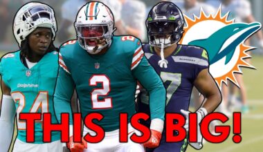 BIG Miami Dolphins Training Camp Rumors On Noah Fant, Cam Smith & Bradley Chubb