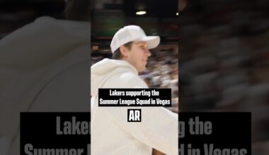 Lakers fam in the building 🤞