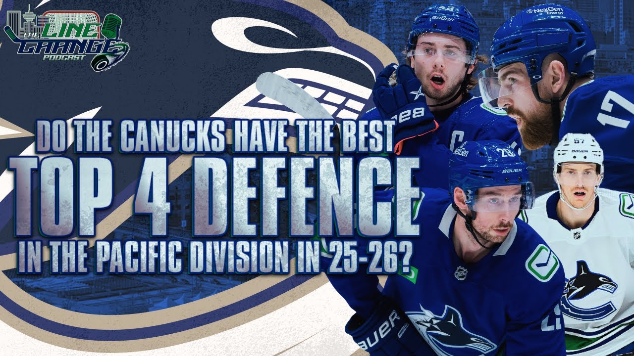 CANUCKS WITH BEST TOP 4 DEFENSE IN THE PACIFIC DIVISION