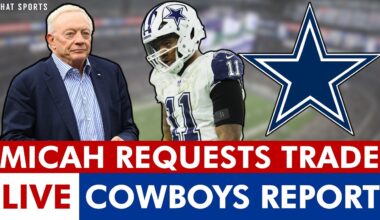 BREAKING: Micah Parsons OFFICIALLY Requests Trade From The Dallas Cowboys | LIVE INSTANT REACTION