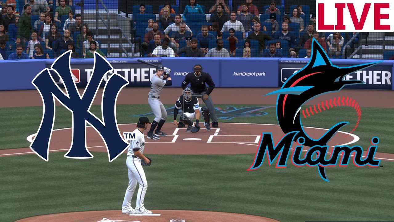 🔴LIVE 🔴New York Yankees VS Miami Marlins/August 1st/Mlb Envivo /MLB THE SHOW 25