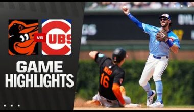 Orioles vs. Cubs Game Highlights (8/1/25) | MLB Highlights