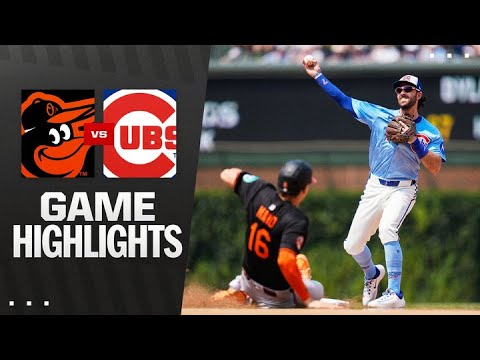 Orioles vs. Cubs Game Highlights (8/1/25) | MLB Highlights