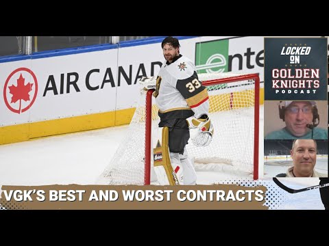What are the best and worst contracts for the Vegas Golden Knights? Which player made both lists?