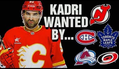 Nazem Kadri GAINING INTEREST From NJ Devils, Maple Leafs, Canadiens, Avalanche, & Hurricanes!