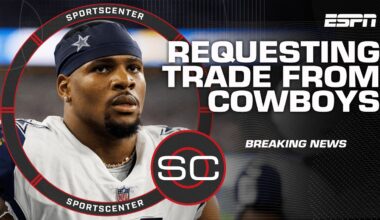 🚨 BREAKING NEWS 🚨 Micah Parsons requests trade from the Dallas Cowboys | SportsCenter