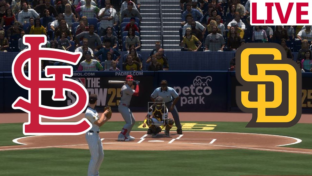 🔴LIVE 🔴St Louis Cardinals  VS San Diego Padres  / August 1st/ Mlb Tv envivo/MLB THE SHOW 25