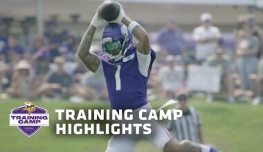 Vikings 2025 Training Camp Highlights | August 1