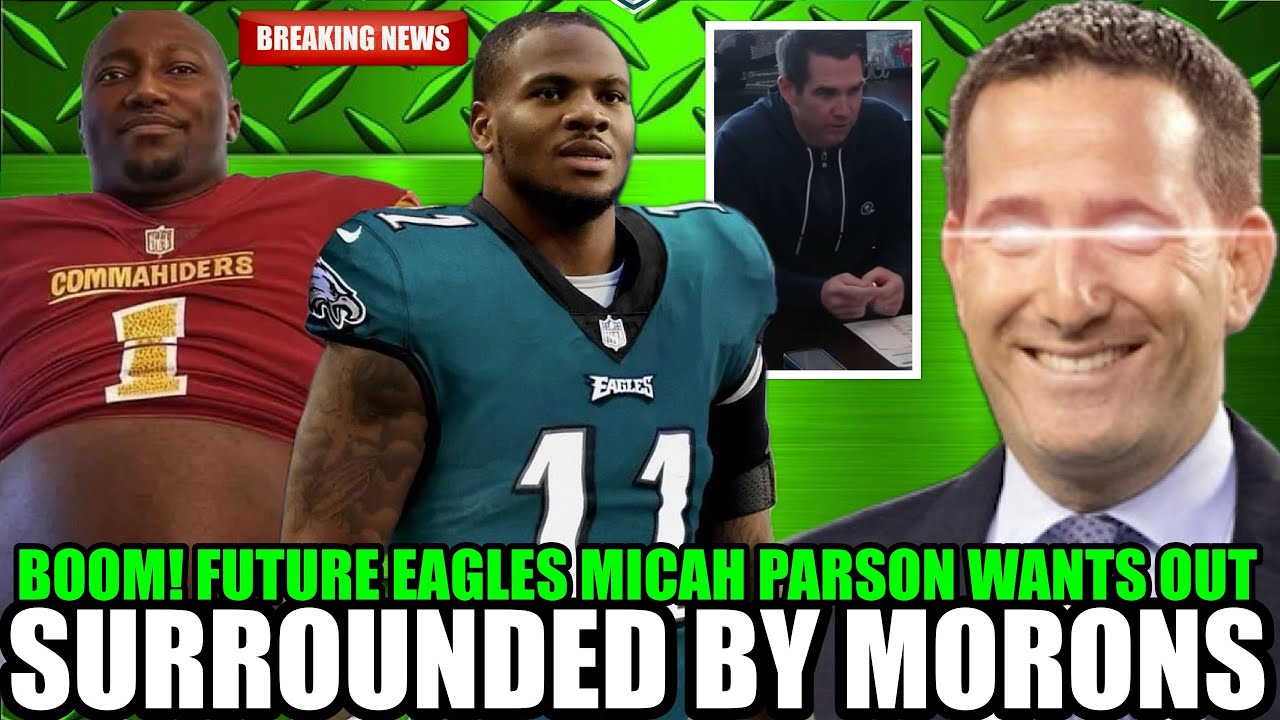 🚨FUTURE EAGLE Micah Parsons REQUESTS TRADE 😂 Eagles Are SURROUNDED BY MORONS In The NFC East