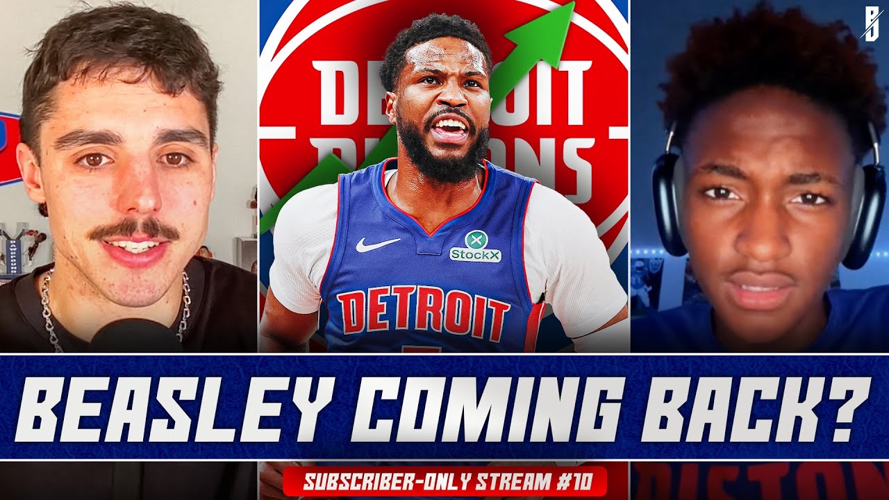 Beasley Return?! Cade Ranked 5th in the East? ESPN's crazy grade for Detroit | Sub-Only Stream #10