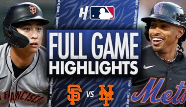 San Francisco Giants vs New York Mets - FULL GAME HIGHLIGHTS  | August 1, 2025 MLB Season