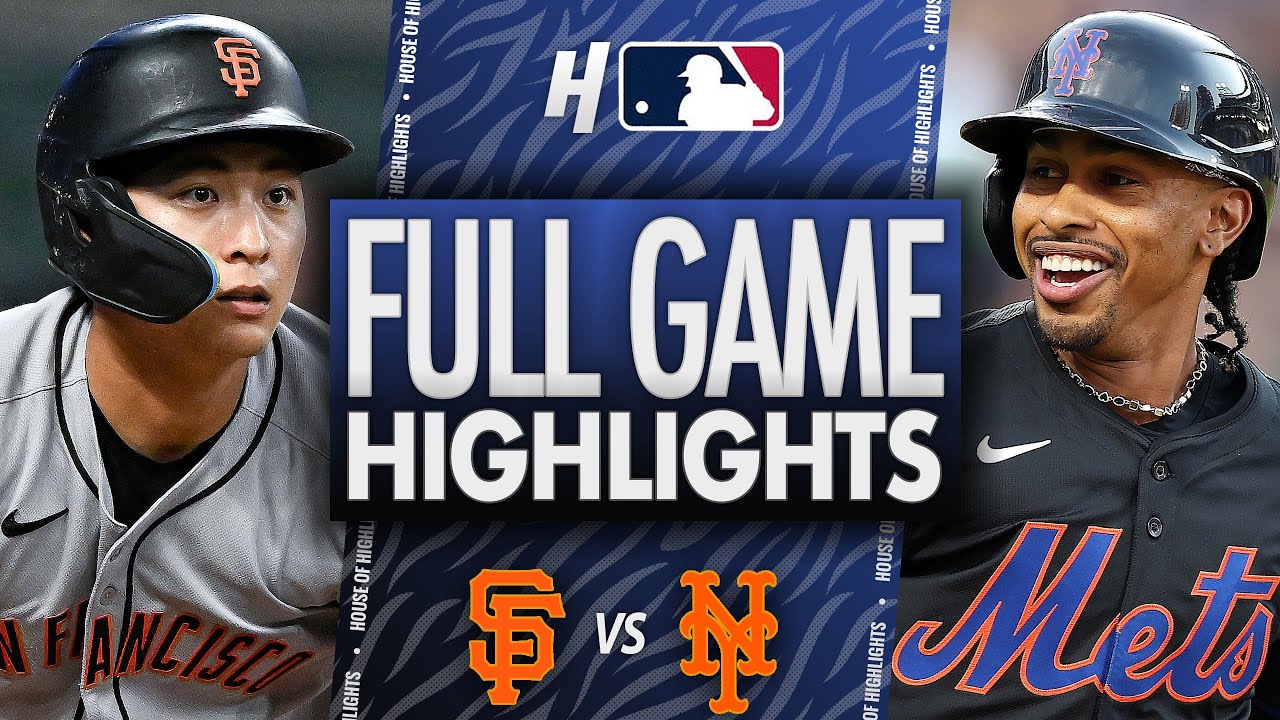 San Francisco Giants vs New York Mets - FULL GAME HIGHLIGHTS  | August 1, 2025 MLB Season