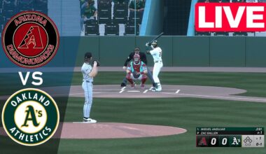 MLB LIVE🔴 Arizona Diamondbacks vs Oakland Athletics - Aug 1, 2025 | Full Game MLB 2025 EN VIVO