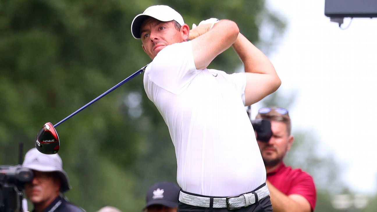 Rory McIlroy not in field for PGA Tour's FedEx St. Jude