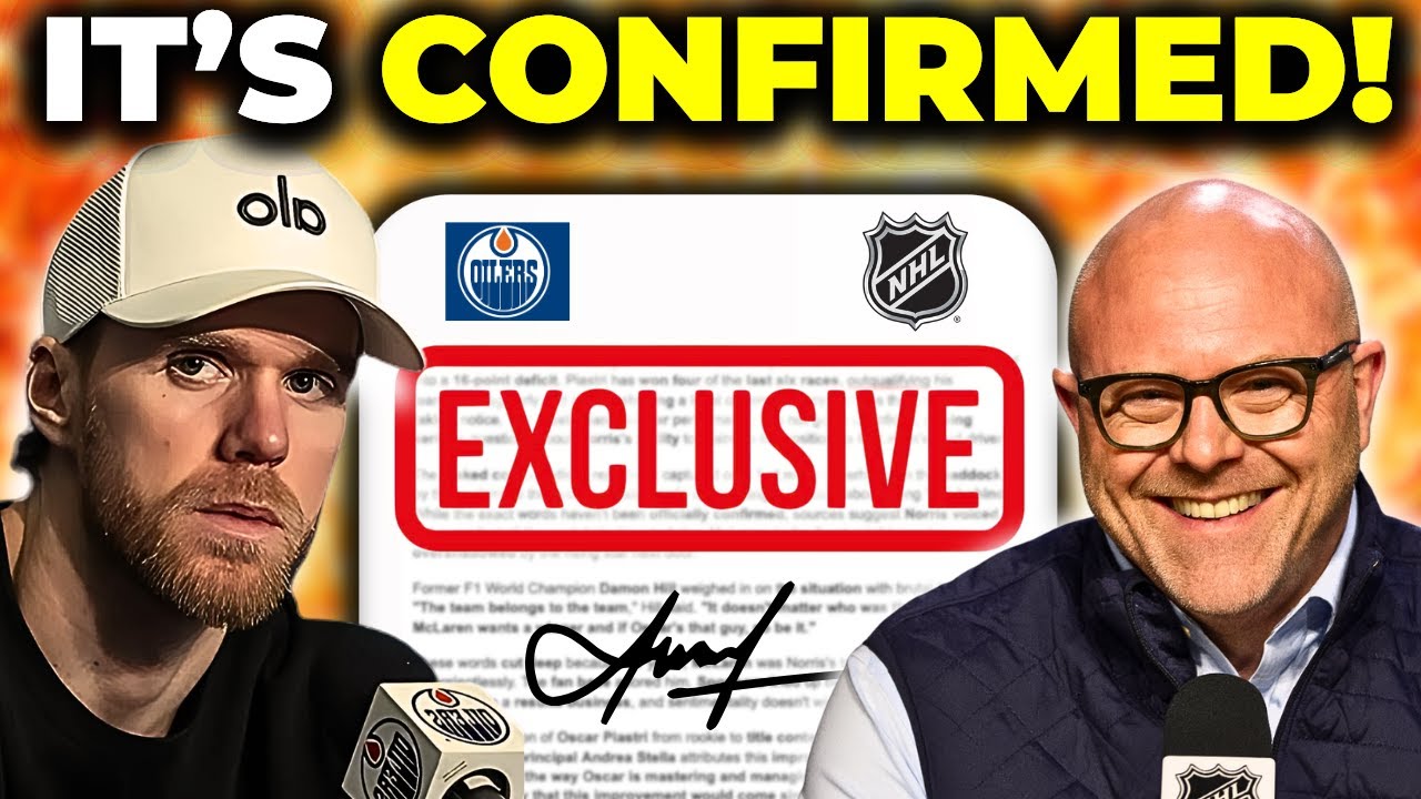 3 MINS AGO: Connor McDavid Just LOCKED IN the Richest Deal in NHL History!