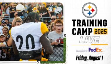Friday Night Lights Training Camp Live (August 1) | Pittsburgh Steelers