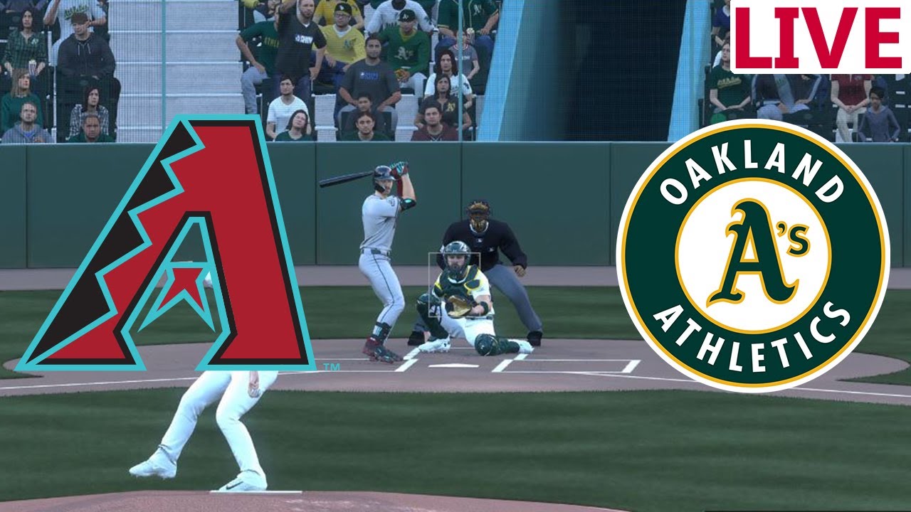 🔴LIVE 🔴Arizona Diamondbacks VS Oakland Athletics / August 1st /Baseball  Envivo/MLB the show 25