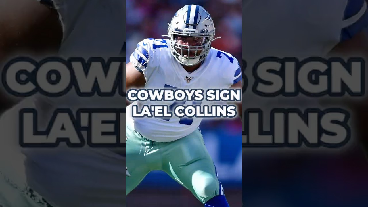 BREAKING: Cowboys Sign La'el Collins #nfl #cowboys #shorts Cowboys News