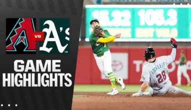 D-backs vs. Athletics Game Highlights (8/1/25) | MLB Highlights