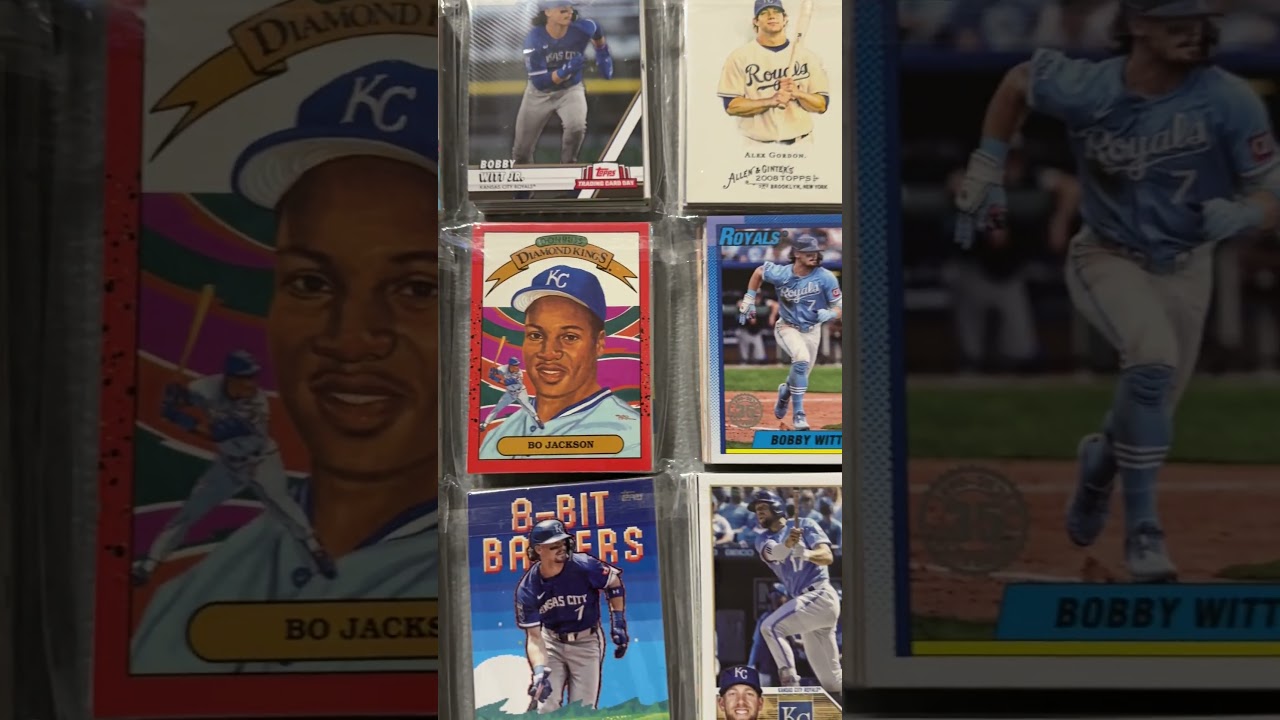 Kansas City Royals Baseball Card Packs Available in my Etsy Shop As Of 7/26/25