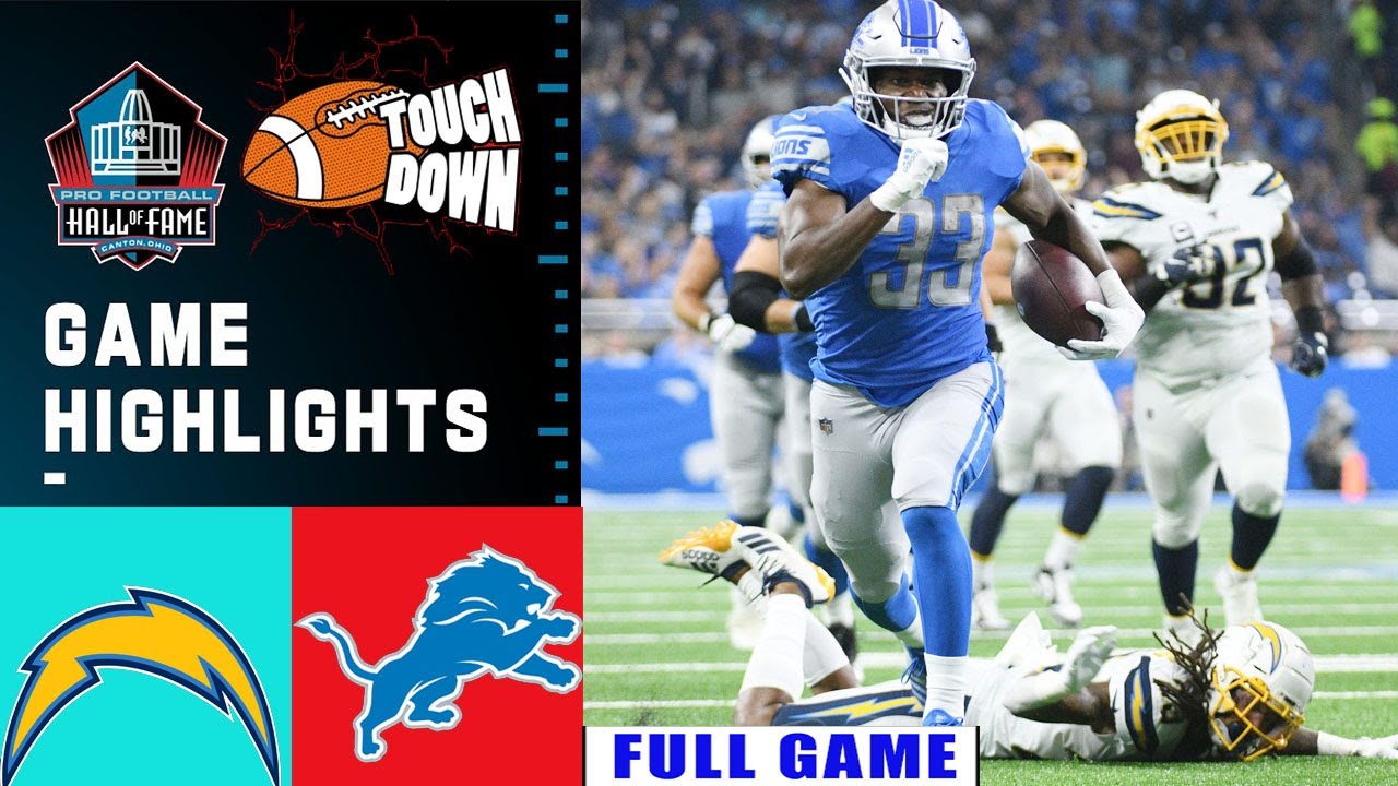 Detroit Lions Vs. Los Angeles Chargers [Today] FULL GAME Highlights | NFL Preseason 2025-2026
