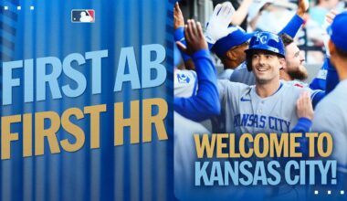 IMMEDIATE IMPACT 🤩: Mike Yastrzemski HR in his FIRST ROYALS AT-BAT!