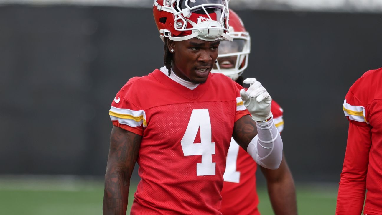 Chiefs' Rashee Rice staying in shape while awaiting potential ban
