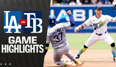 Dodgers vs. Rays Game Highlights (8/2/25) | MLB Highlights