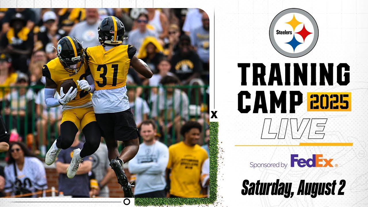 Watch Steelers Training Camp Practice on August 2 | Pittsburgh Steelers