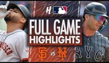 San Francisco Giants vs New York Mets - FULL GAME HIGHLIGHTS  | August 2, 2025 MLB Season