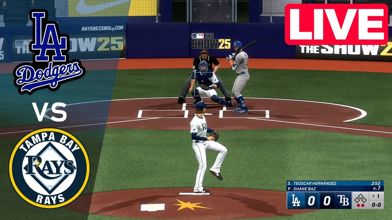 MLB LIVE🔴 Los Angeles Dodgers vs Tampa Bay Rays - Aug 2, 2025 | Full Game MLB 2025 EN VIVO