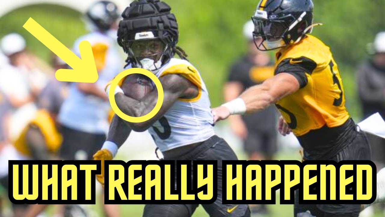 Kaleb Johnson TEARING UP At Pittsburgh Steelers Training Camp Practice | 2025 Fantasy Football