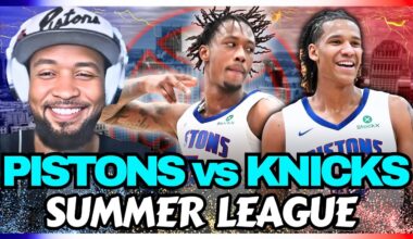 Pistons DISMANTLE Knicks In Summer League DEBUT! 🔥 | FULL BREAKDOWN 👀