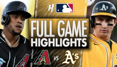 Arizona Diamondbacks vs Oakland Athletics - FULL GAME HIGHLIGHTS | August 2, 2025 MLB Season