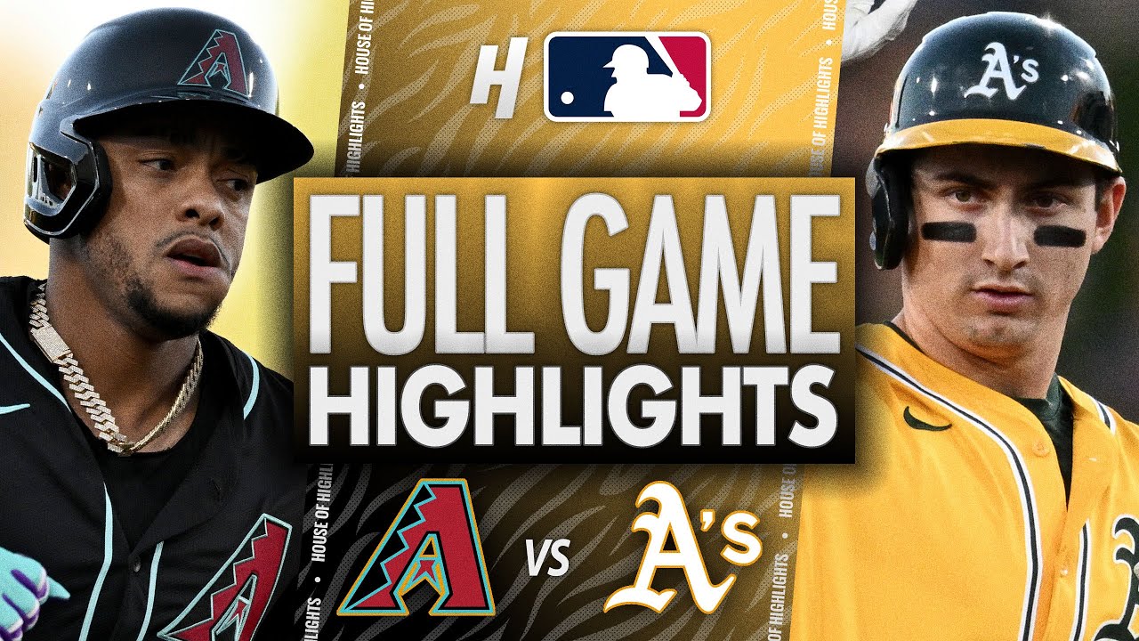 Arizona Diamondbacks vs Oakland Athletics - FULL GAME HIGHLIGHTS | August 2, 2025 MLB Season