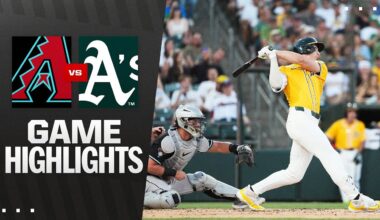 D-backs vs. Athletics Game Highlights (8/2/25) | MLB Highlights