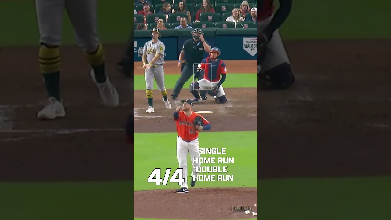 Nick Kurtz 4 HR Game 😱 #rookie #mlb #hr #NickKurtz #athletics