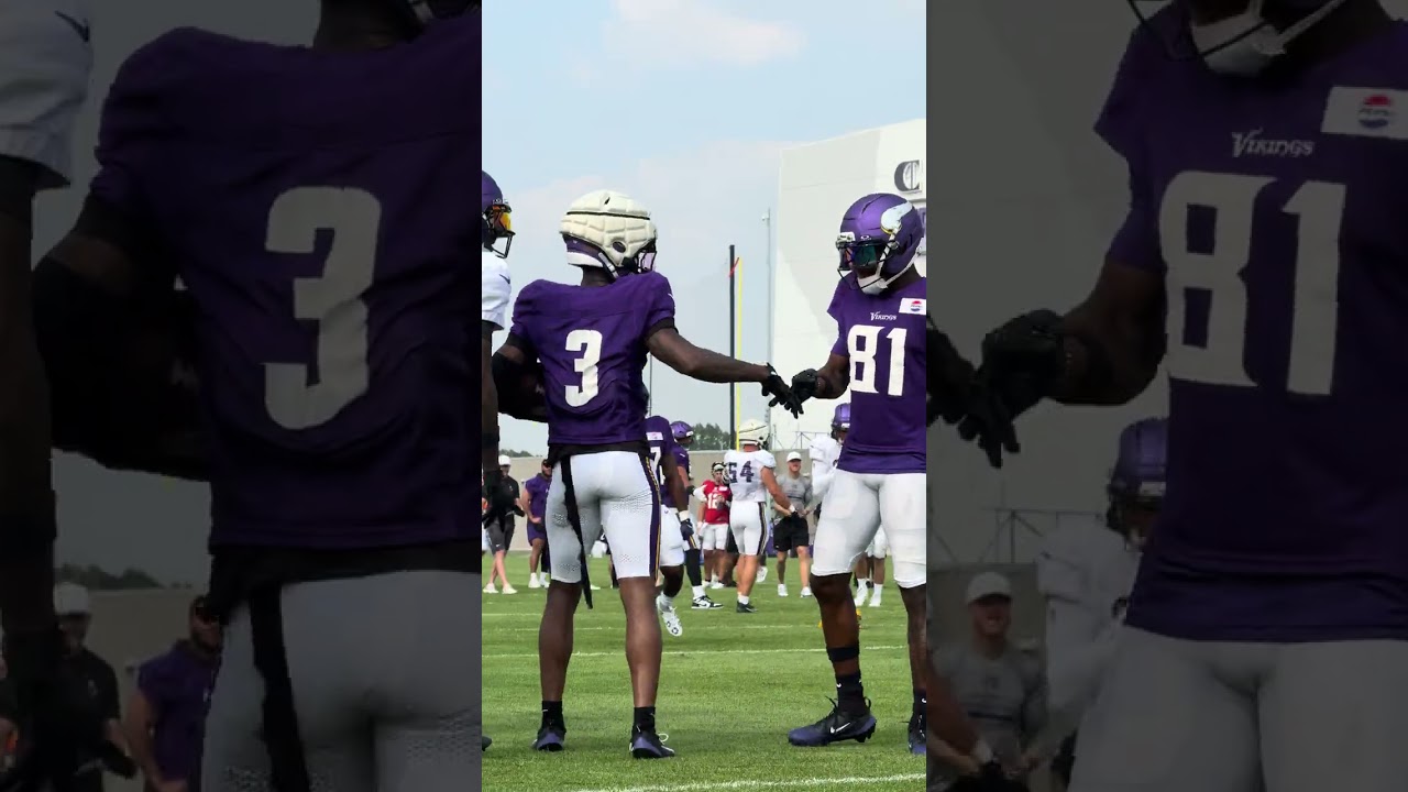 What a catch by Jordan Addison 😮‍💨