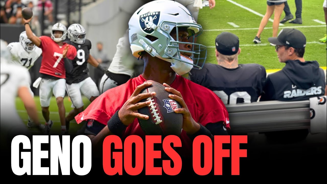 Geno Smith DOMINATES in Raiders Mock Game at Allegiant Stadium
