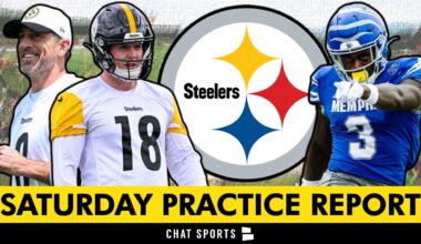 Steelers Training Camp News: Roc Taylor IMPRESSING + Will Howard Picking Up Aaron Rodgers’ Tricks