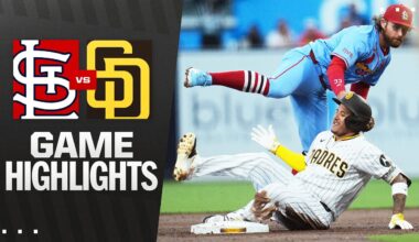 Cardinals vs. Padres Game Highlights (8/2/25) | MLB Highlights