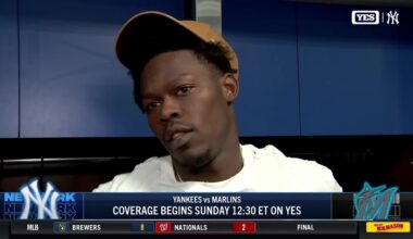 Jazz Chisholm Jr. after Yankees fall to Marlins