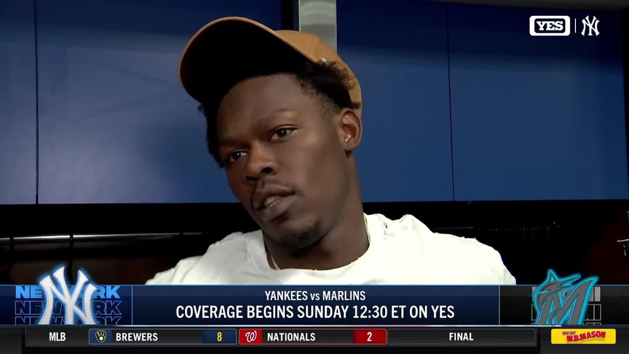 Jazz Chisholm Jr. after Yankees fall to Marlins