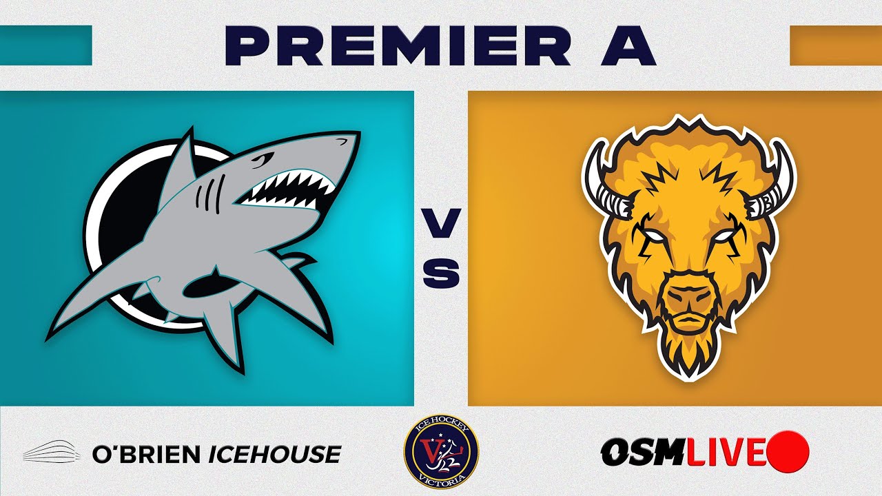 Round 9 | Sharks vs Bison | IHV Premier A | Ice Hockey