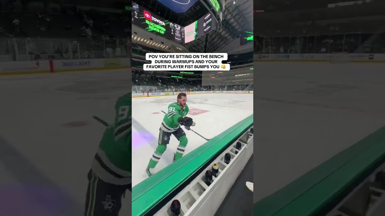 Dreams come true 🥹 (via @dallasstars/TT)