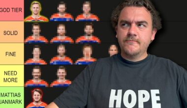 The Ultimate 2024-25 Edmonton Oilers Tier List